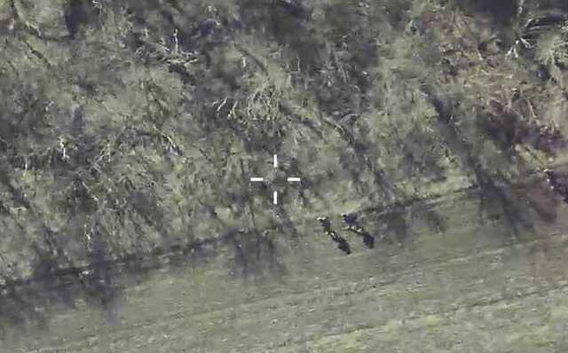 ССО обнаружили колонну оккупантов и скорректировали на них артиллерию – фото