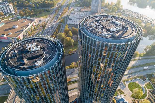 В Латвии переименовали знаменитые рижские небоскребы Z-Towers