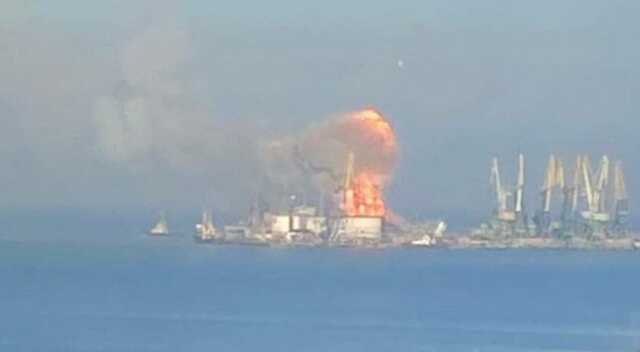 Стали известны неожиданные подробности уничтожения российского корабля в Бердянске