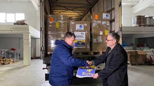 Львовщина получила гуманитарный груз, который собирали 10 миллионов врачей мира