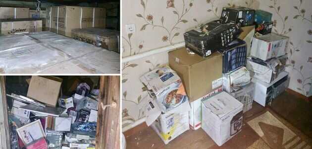 В Ирпене задержали трех мародеров: среди украденного антиквариат и вода