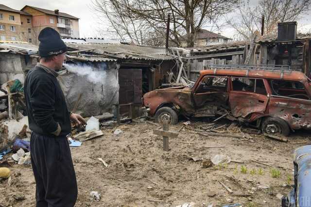 Могилы во дворах и сплошное пепелище: Гостомель после освобождения от оккупантов