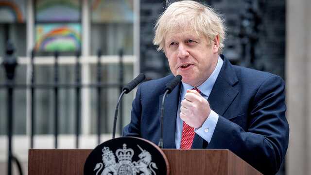 Джонсон в пасхальном поздравлении заговорил по-украински