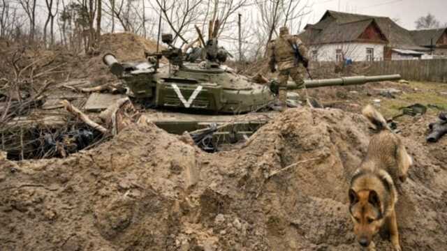 В Мариуполе появилась техника с отметками V, которая, вероятно, была под Киевом