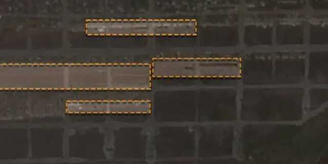 Спутник показал уже третье массовое захоронение возле Мариуполя