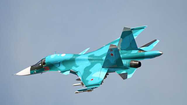 В Харьковской области ВСУ сбили российский истребитель Су-34