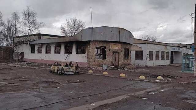 В сети показали, как выглядит Марьинка после обстрелов войск РФ