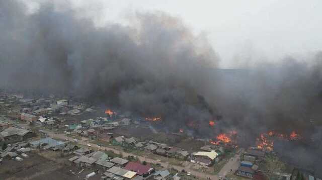 Красноярський край охопили потужні лісові пожежі: палають 15 селищ