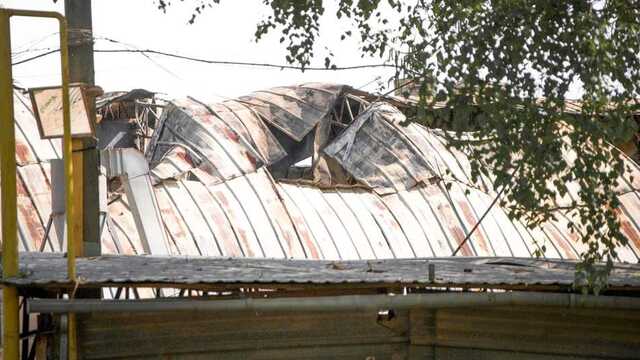 Две российские ракеты попали в фабрику по изготовлению окон и дверей в Одессе