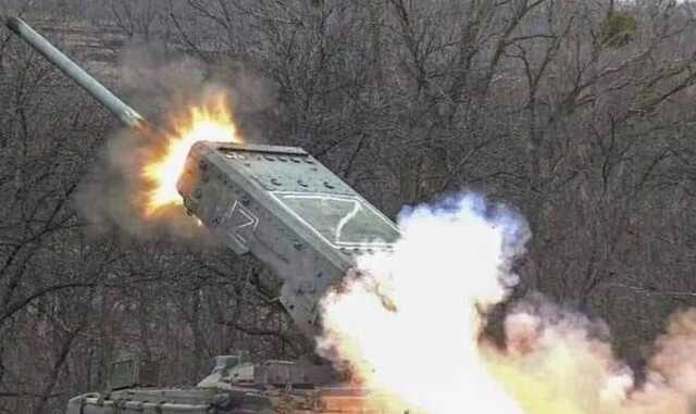 На Запорожском направлении россияне сожгли из системы "Солнцепек" свои же позиции