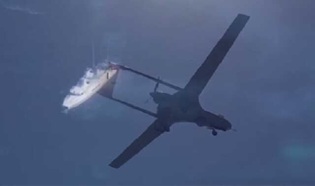 ВМС показали знищення російських "Рапторів"