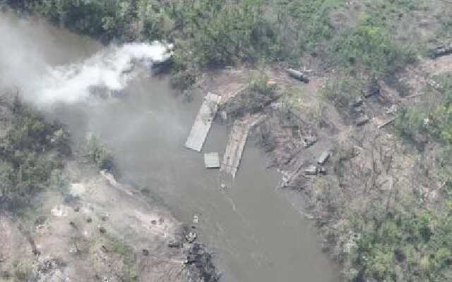 На Луганщині ЗСУ зруйнували понтонні переправи окупантів