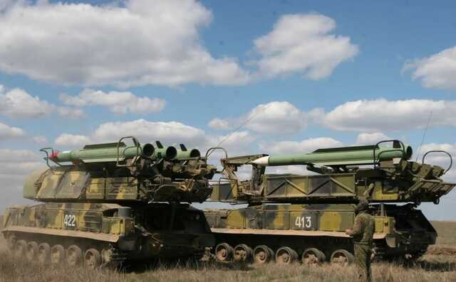 ВСУ испепелили российскую батарею ЗРК "Бук": видео слаженной работы десанта и артиллерии
