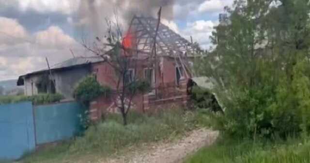 Российские оккупанты попали в жилой дом в селе Циркуны вблизи Харькова