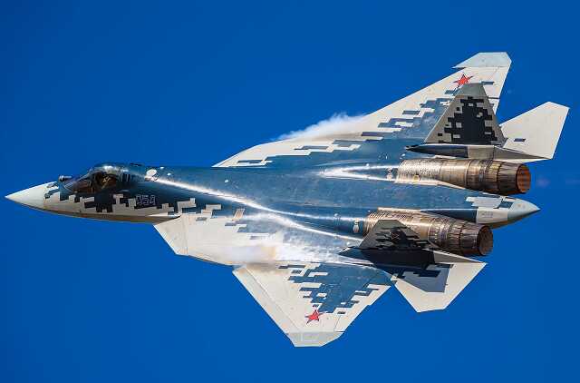 В России заявили, что применяют против ВСУ истребители пятого поколения Су-57