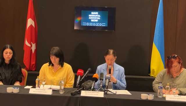 «Мы выполнили долг до конца»: жена защитника «Азовстали» зачитала его письмо в Стамбуле