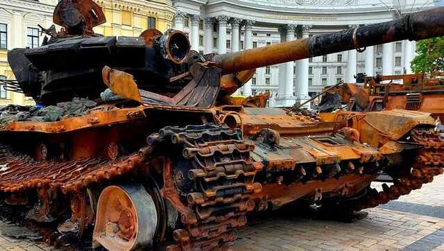 У Києві запрацювала виставка підбитої російської техніки