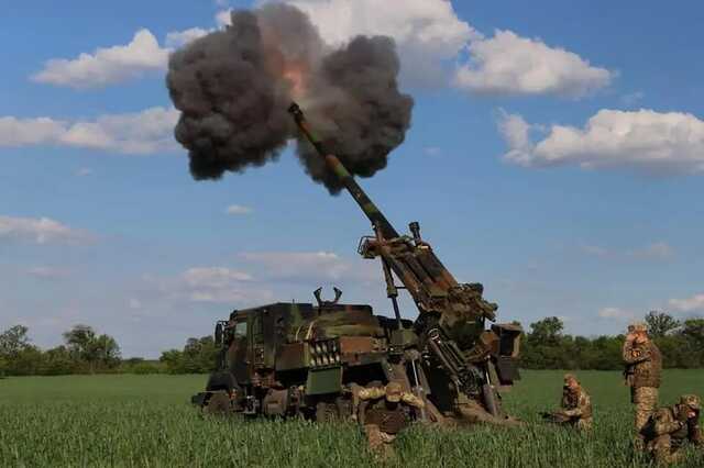 ВСУ показали новые фото САУ CAESAR в бою