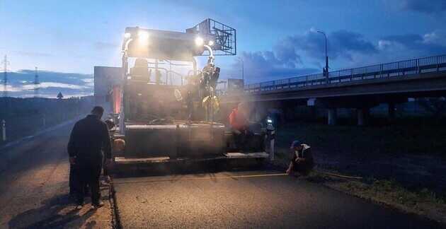 В Киевской области построили 20 временных переправ вместо разрушенных мостов