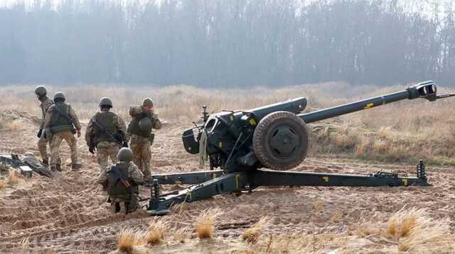 Минометная батарея Нацгвардии "демилитаризовала" около 20 оккупантов и 8 единиц техники