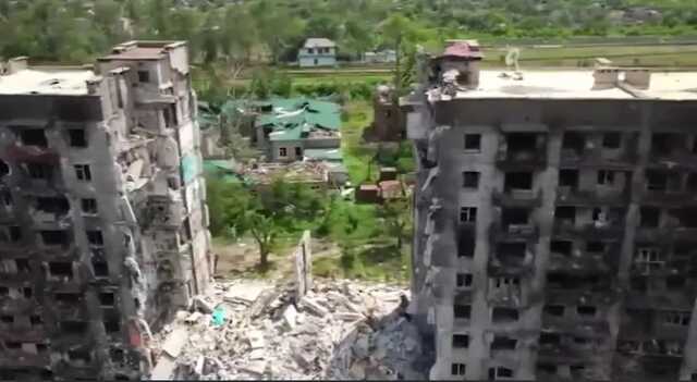 В Сети показали первые кадры из уничтоженной оккупантами Попасной