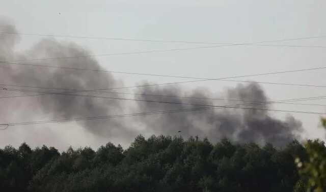 В России опять загорелась воинская часть: пострадала техника