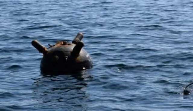 К побережью Одесской области вынесло российскую мину