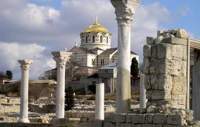 «Гении» географии: как шизофреники Кремля спутали Херсон и Херсонес