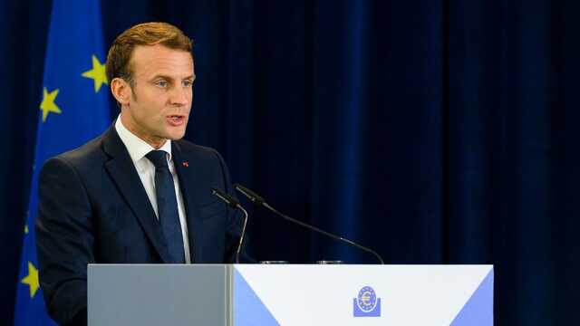 Макрон заявил о разработке маршрута вывоза зерна из Украины через Румынию