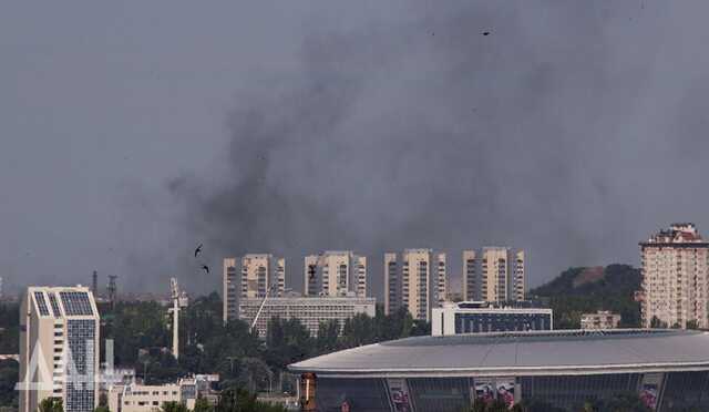 В Донецке снова сообщают об обстреле