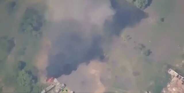 Генштаб показал видео уничтожения РСЗО россиян