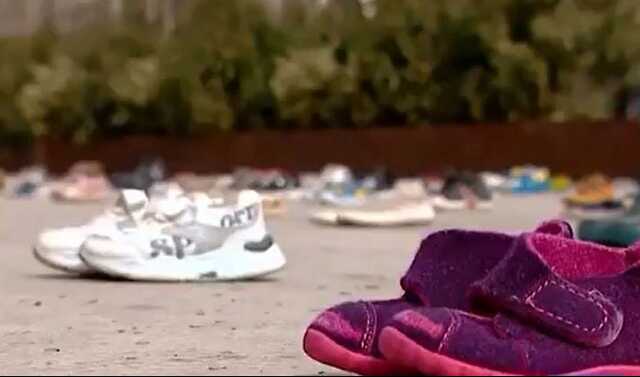 В Киеве почтили память детей, погибших в результате войны в Украине