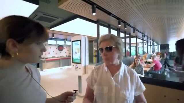 " ,  McDonalds ?" ""    