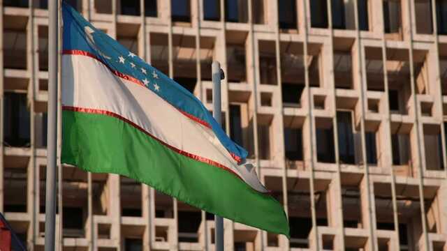 Появилось видео массовых протестов в Узбекистане