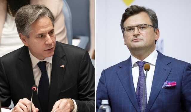 Кулеба обсудил с Блинкеном ускорение поставок тяжелого вооружения Украине