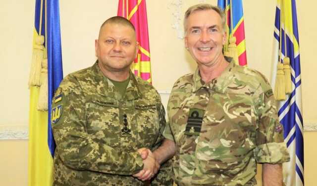 Начальник Вооруженных сил Британии посетил Украину
