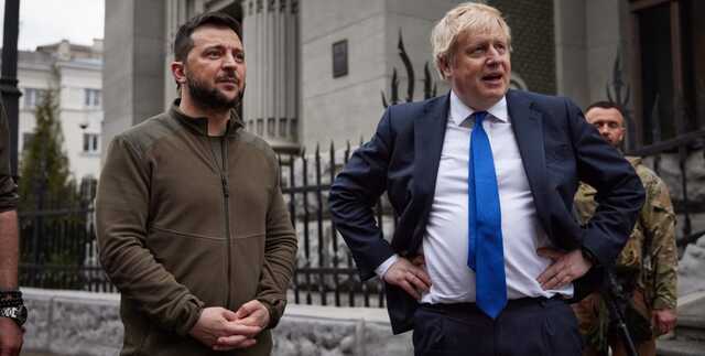 Зеленский написал Джонсону, что все украинцы грустят после его отставки