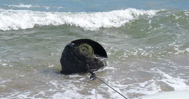 У побережья Одесской области снова нашли мину