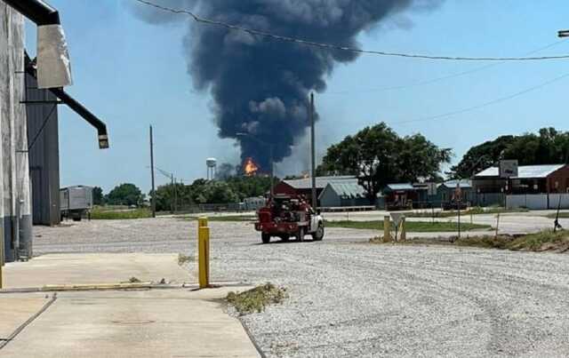В Оклахоме произошел взрыв на газовом заводе, полиция объявила эвакуацию