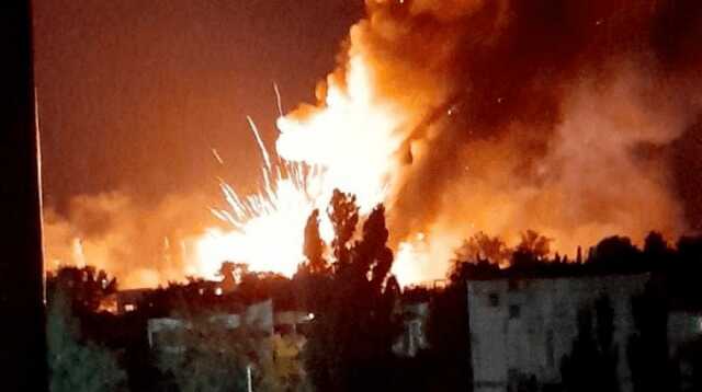 В Херсонской ОВА подтвердили уничтожение украинскими военными склада с боеприпасами в Новой Каховке