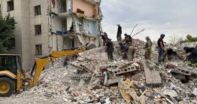 Количество жертв удара по Часовому Яру достигло 45