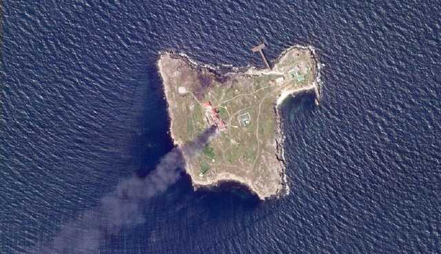 Российские истребители пытались бомбардировать остров Змеиный
