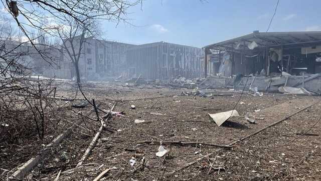 Глава Донетчины показал, как выглядит центр Краматорска после удара войск РФ