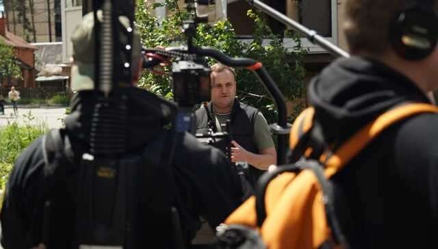 В Ирпене начали снимать фильм о вторжении России в Украину