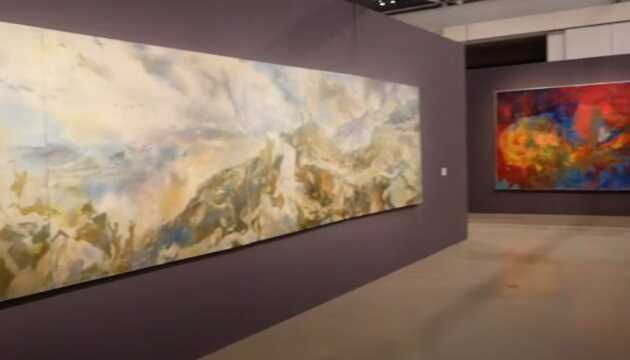 У Брюсселі відкрили виставку картин, що стала символом солідарності ЄС з Україною