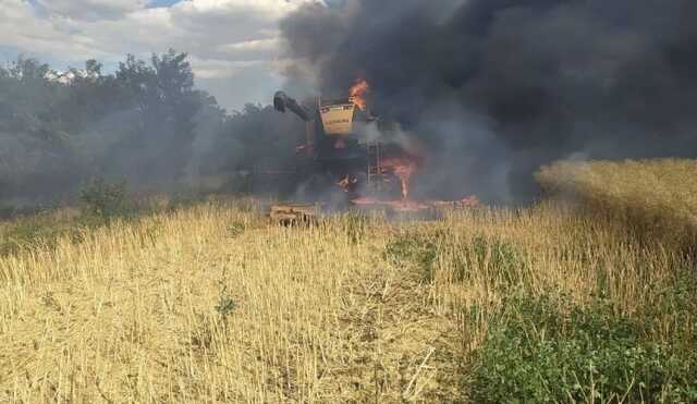 У Запорізькій області комбайнери підірвалися на протитанковій міні