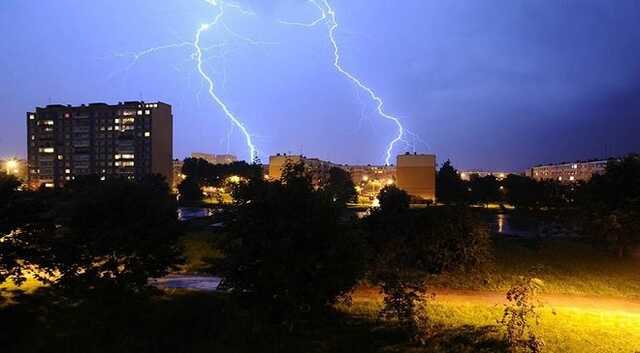 На Київську область насувається гроза