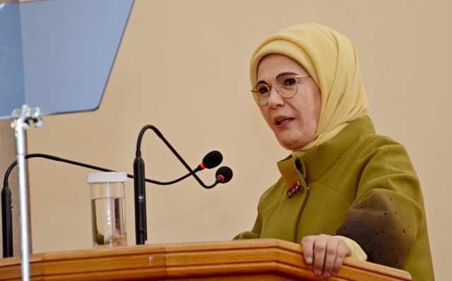 Первая леди Турции Эмине Эрдоган призвала к миру в Украине