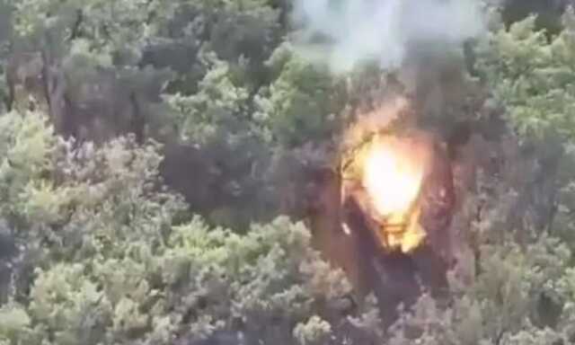 На Харківщині ЗСУ влучним ударом знищили ворожий танк