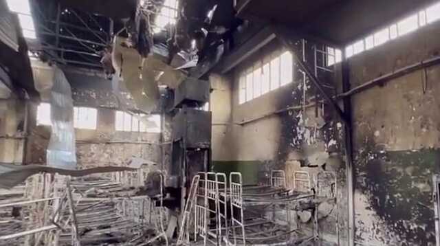 Reuters опублікувало відео з колонії в Оленівці, де загинуло 53 українських полонених